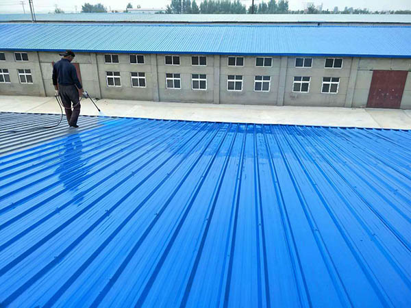 康乐 彩钢瓦喷漆翻新工业厂房、仓库